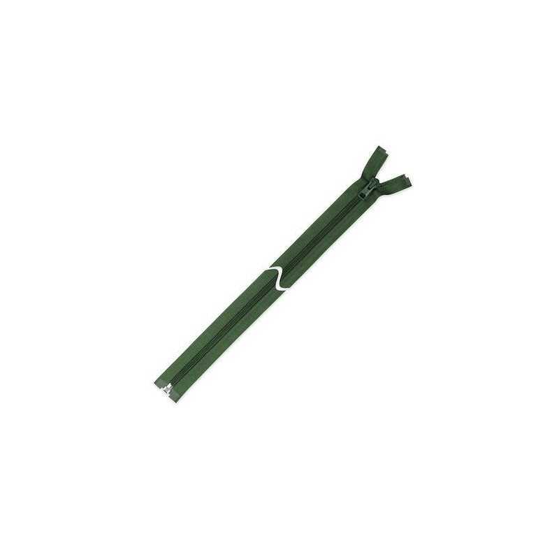 Zamek błyskawiczny 35 cm do kurtki Zielony