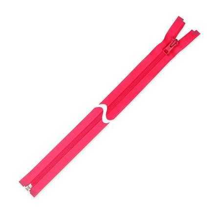 Zamek błyskawiczny 70 cm do kurtki Różowy