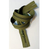 Zamek błyskawiczny 80 cm zielony khaki do plecaka YKK