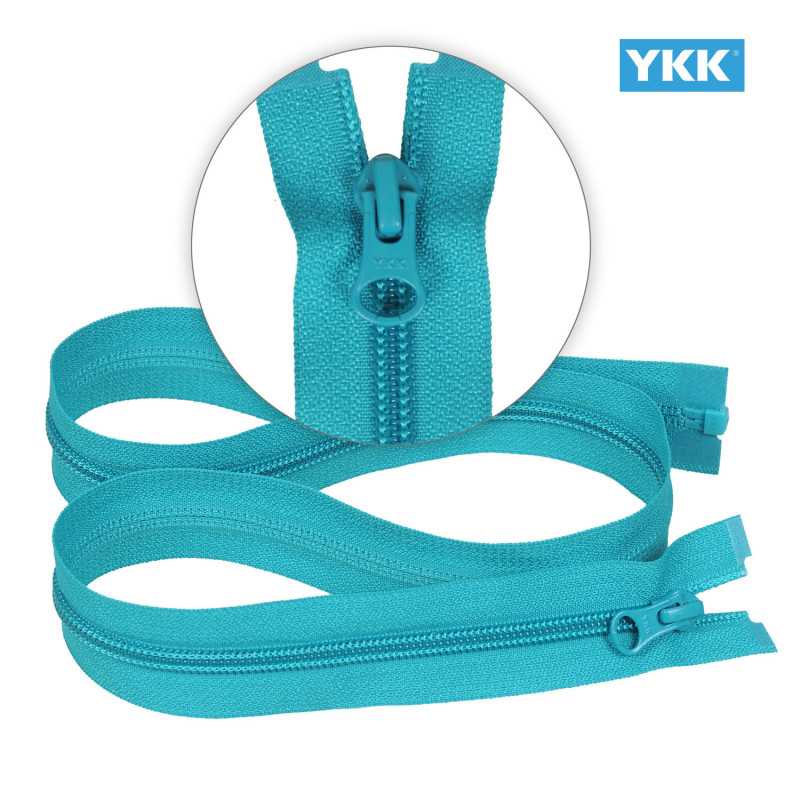 Zamek błyskawiczny 75 cm spiralny 5 mm do kurtki zimowej morski Ykk