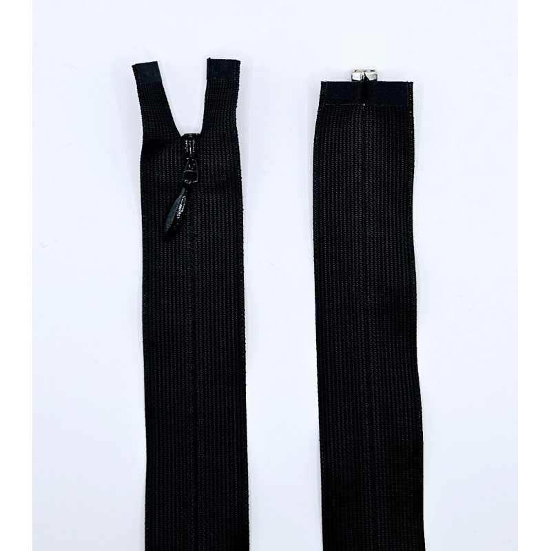 Zamek błyskawiczny 40 cm kryty rozdzielczy Ykk czarny