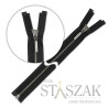 Zamek błyskawiczny 50 cm metalowy srebrny
