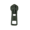 Taśma zamkowa 6,4 mm z suwakiem Zielony Khaki 1 mb