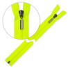 Zamek błyskawiczny 60 cm spiralny rozdzielczy Neonowy Zlelony