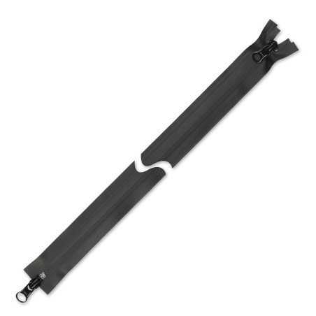 Zamek spiralny 85cm wodoodporny na taśmie gumowanej