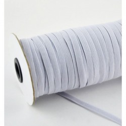 Guma gumka płaska 5 mm do maseczek masek 1 mb (wzór 3) biała