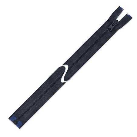 Zamek błyskawiczny 35 cm kostkowy do kurtki zimowej granatowy