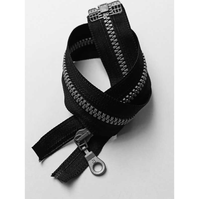 Zamek błyskawiczny 40 cm kostkowy czarny