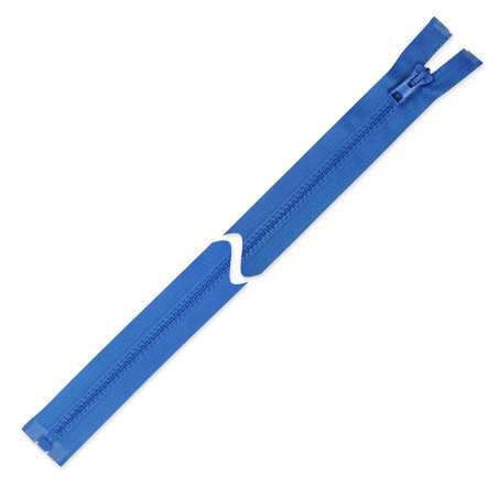 Zamek błyskawiczny 45 cm do kurtki Niebieski